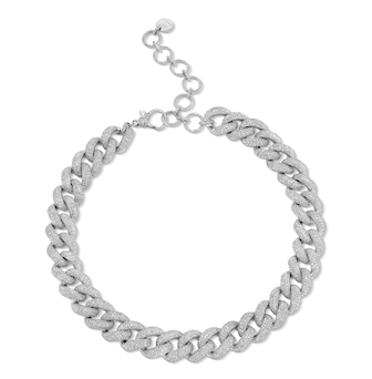 FULL PAVE JUMBO LINK NECKLACE