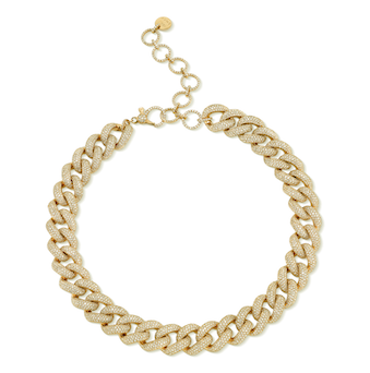 FULL PAVE JUMBO LINK NECKLACE