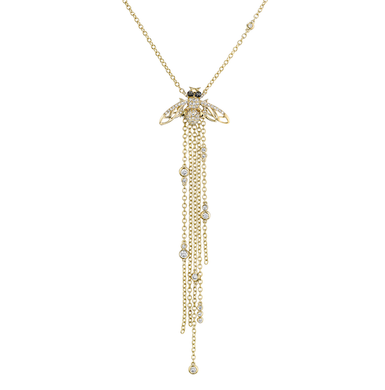 TASSEL BEE NECKLACE
