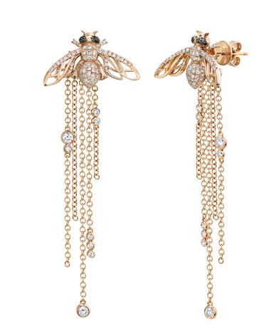 TASSLE BEE EARRINGS