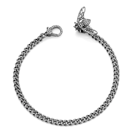 PAVE BEE BABY LINK BRACELET