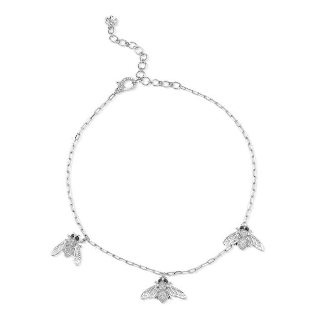 TRIPLE BEE NECKLACE