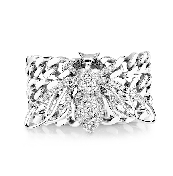 TRIPLE BABY LINK BEE RING